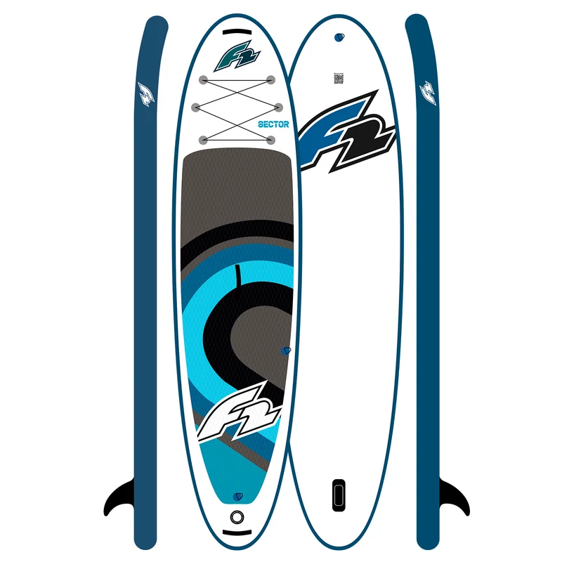 F2 SUP Stand Up Paddle Board ohne Zubehör Sector SMU Blau 350cm 11,5