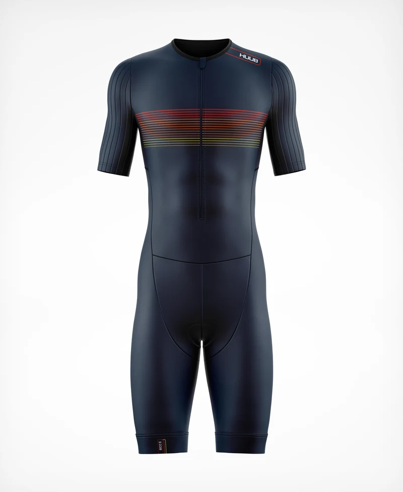 Agilis LCS Tri Suit Navy/Orange - Mens