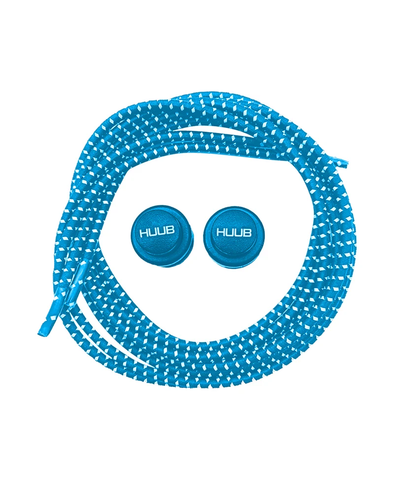 HUUB Elastic Laces With Lock 2027 - Blue