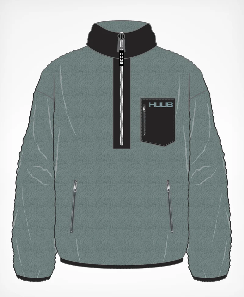 Peak Fleece 2027 - Grey/Black