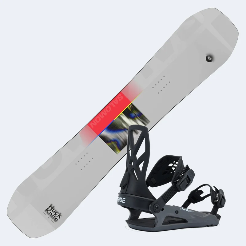 2027 Salomon Huck Knife Snowboard with Ride C-2 Bindings