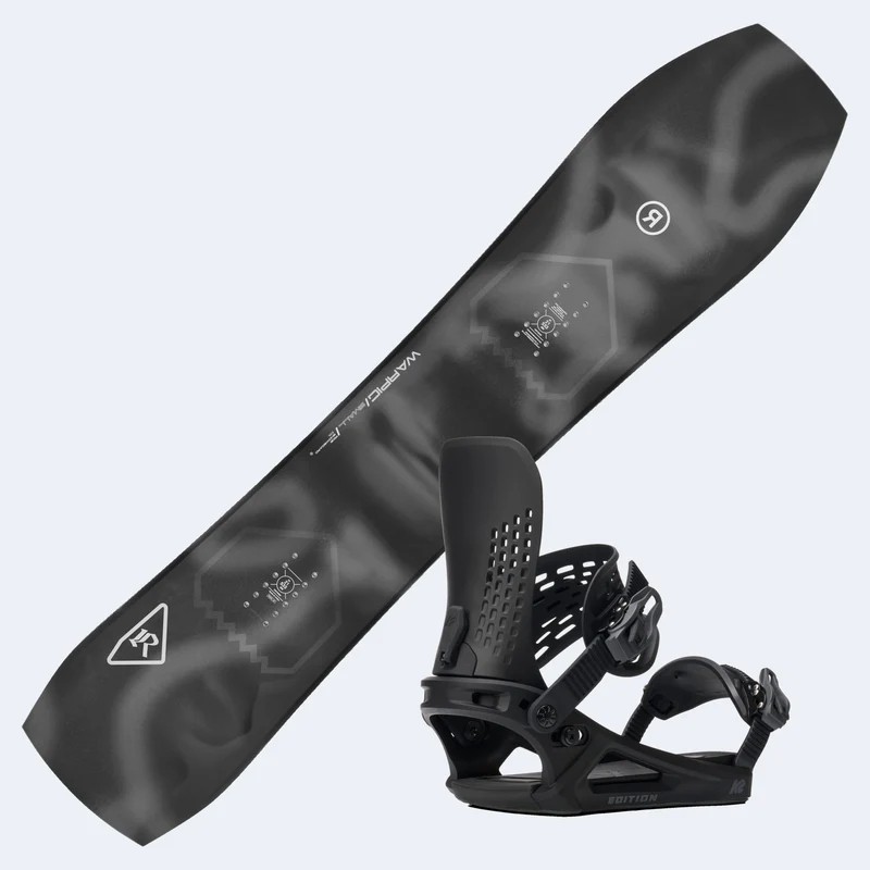 2027 Ride Warpig Snowboard with K2 undefined Bindings