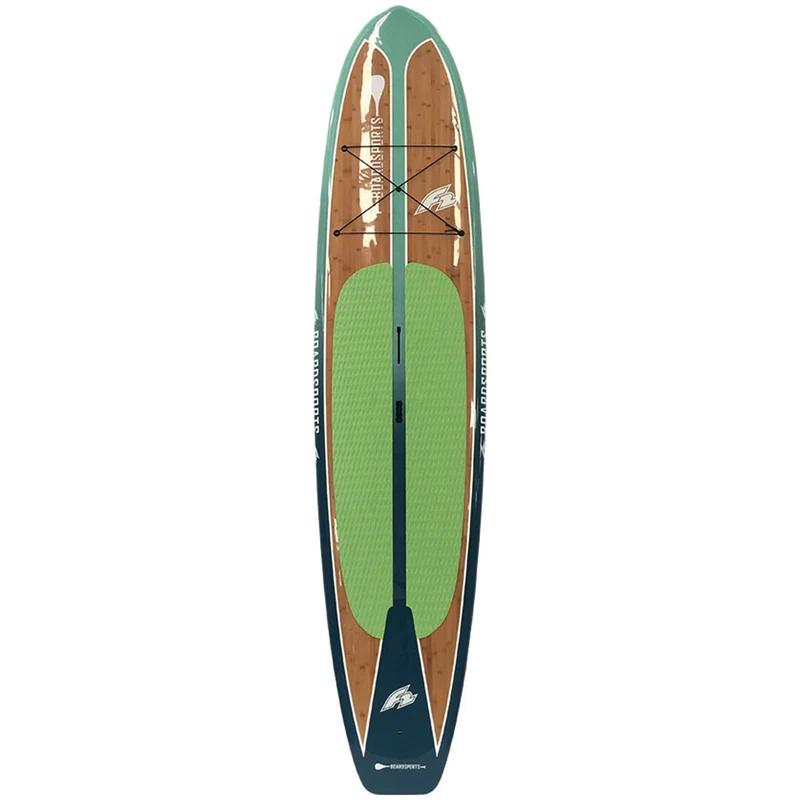 F2 Hard SUP Ride Pro Bamboo 10'4"/11'4" wählbar Türkis