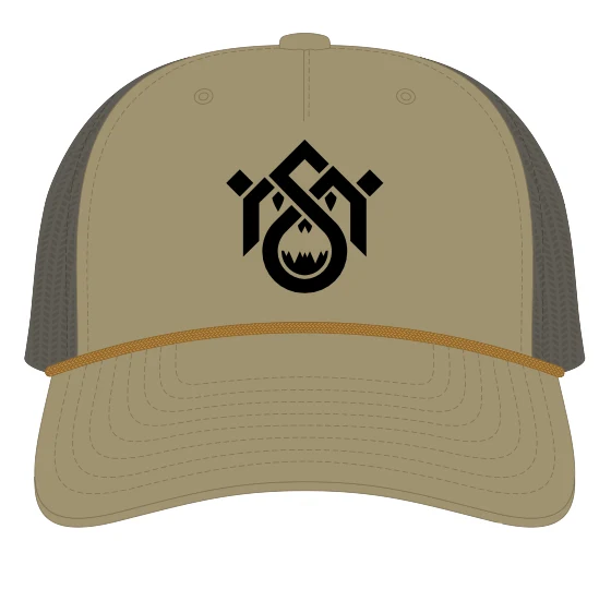 The Ski Monster Rope Trucker Hat