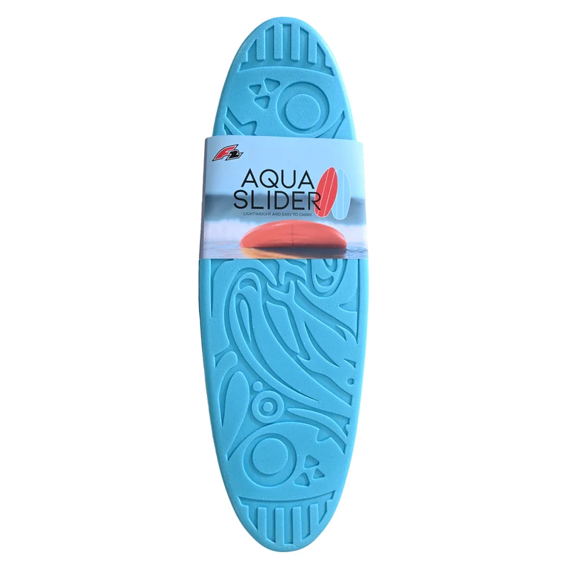 F2 Skim Board Aqua Slider 24 x 74 x 4cm Hellblau