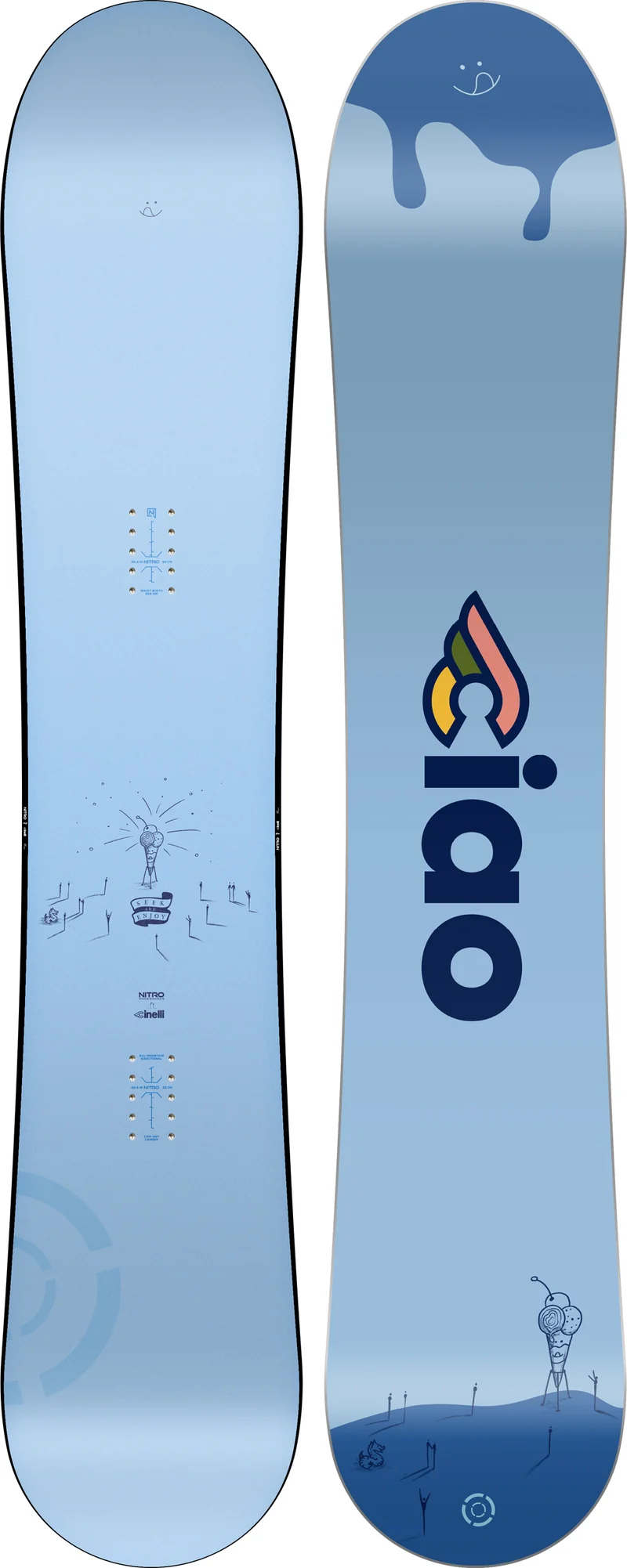 Nitro Phase x Cinelli Snowboard