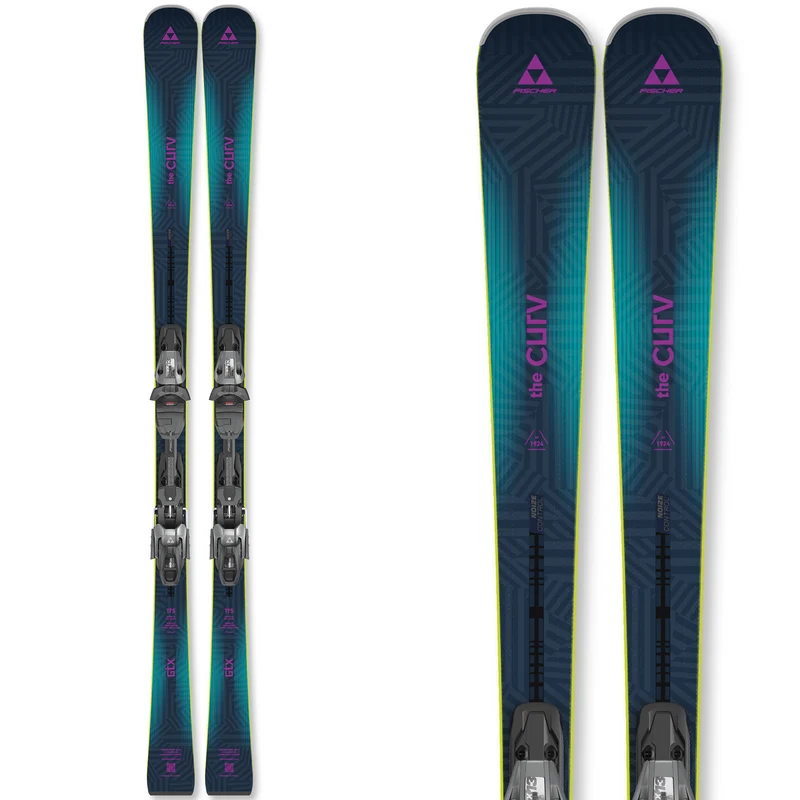 Fischer The Curv Noize GTX Skis w/ VX 13 Powerrail GW Bindings 2027