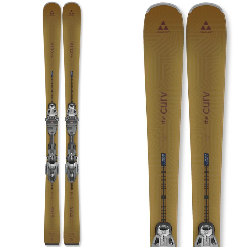Fischer The Curv Noize GT 85 Skis w/ RSW 12 Powerrail GW Bindings 2027