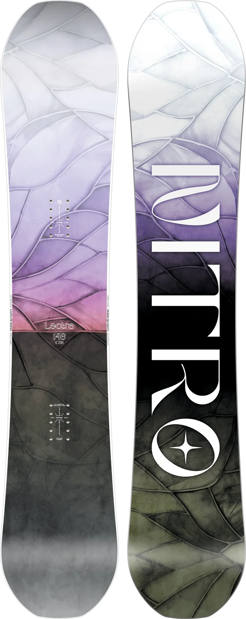 Nitro Lectra Leaf Women's Snowboard