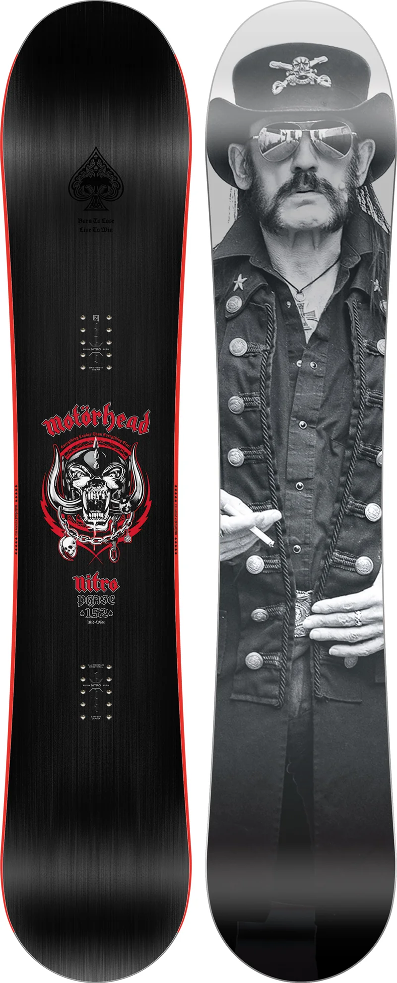 Nitro Phase X Motörhead Snowboard
