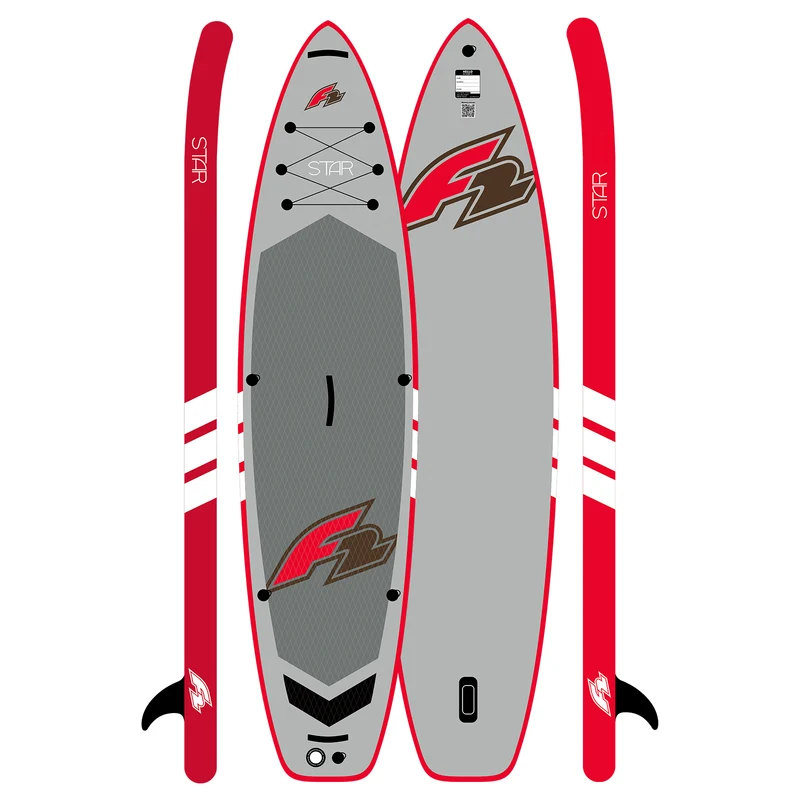 F2 SUP Stand Up Paddle Board Star Grau 350cm Board Only 11,5