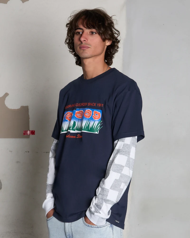Carrau I T-Shirt - Marine