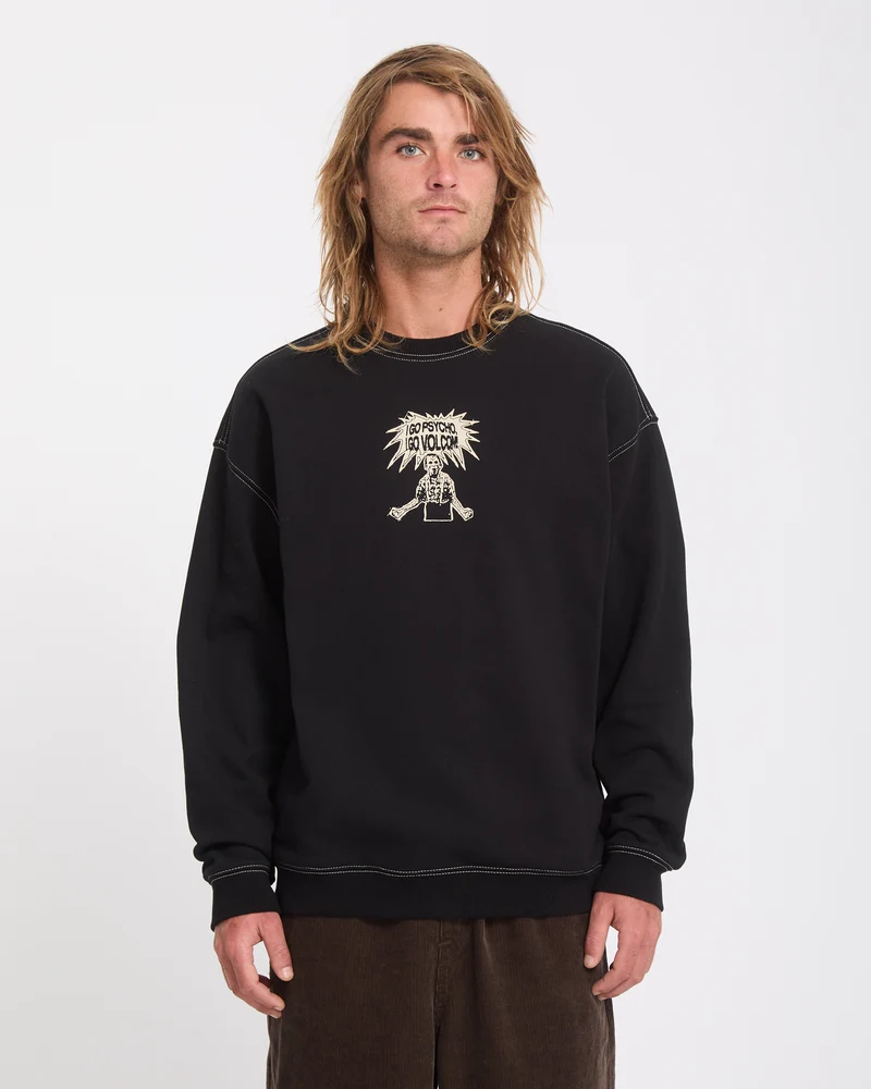 I Go Psycho Sweatshirt - Black