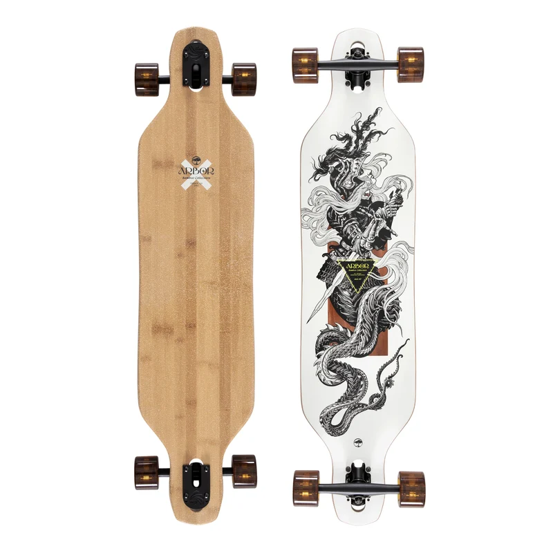 Arbor: Bamboo Axis 40" K Darmaeva Longboard Complete
