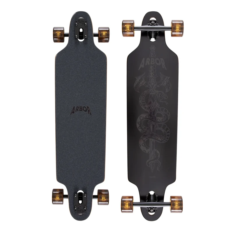 Arbor: Journey Nightfall Zeppelin 36" Longboard Complete