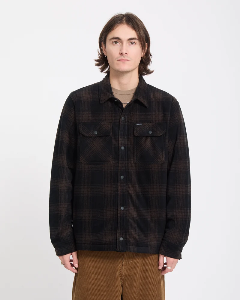 Bowered II Hemdjacke - Cacao
