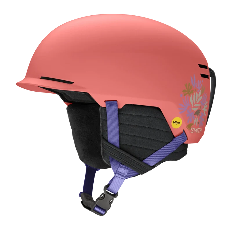 Smith: Scout MIPS Jr. Snowboard Helmet (Matte Flare Flora)
