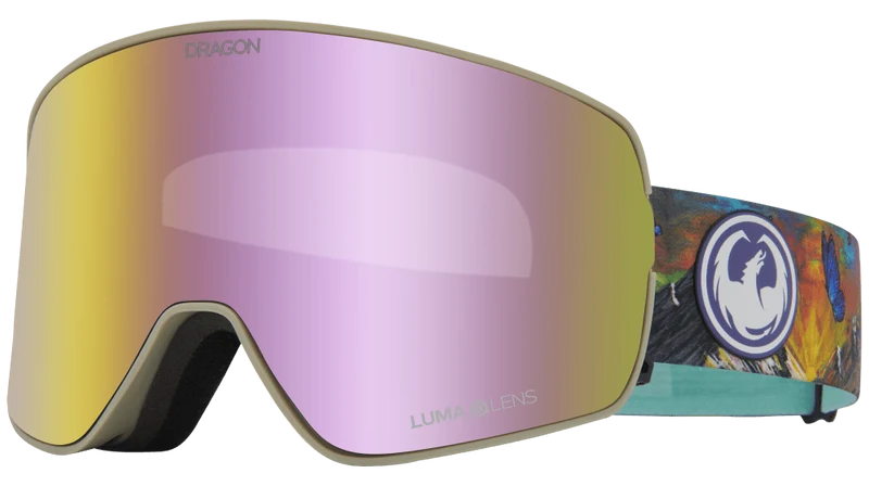 Dragon NFX 2 Goggles - Rose Gold Ion + Pink Ion