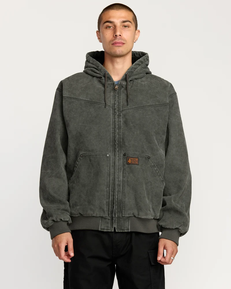 Hamilstorm Jacke - Rinsed Black