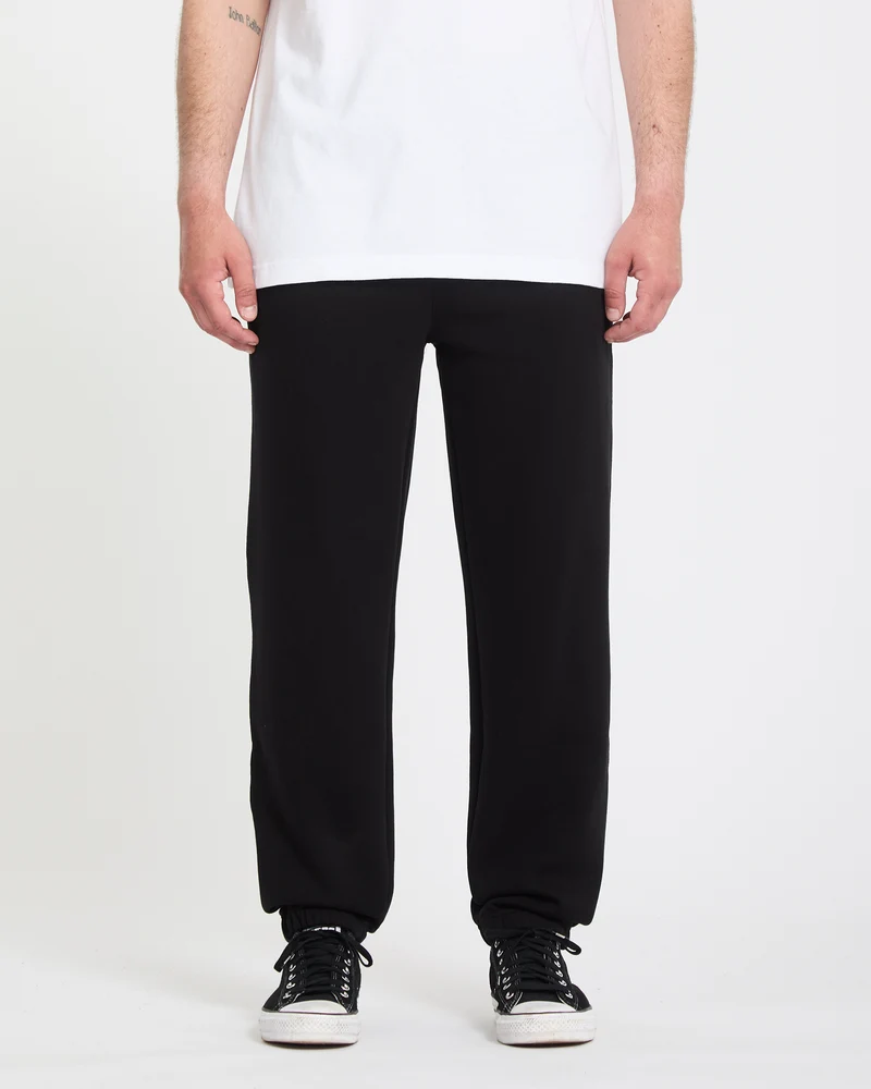 Single Stone Fleece Jogginghose - Black