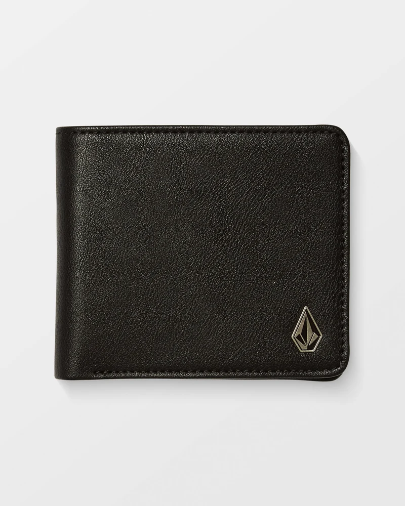 Slim Stone Small Brieftasche - Black