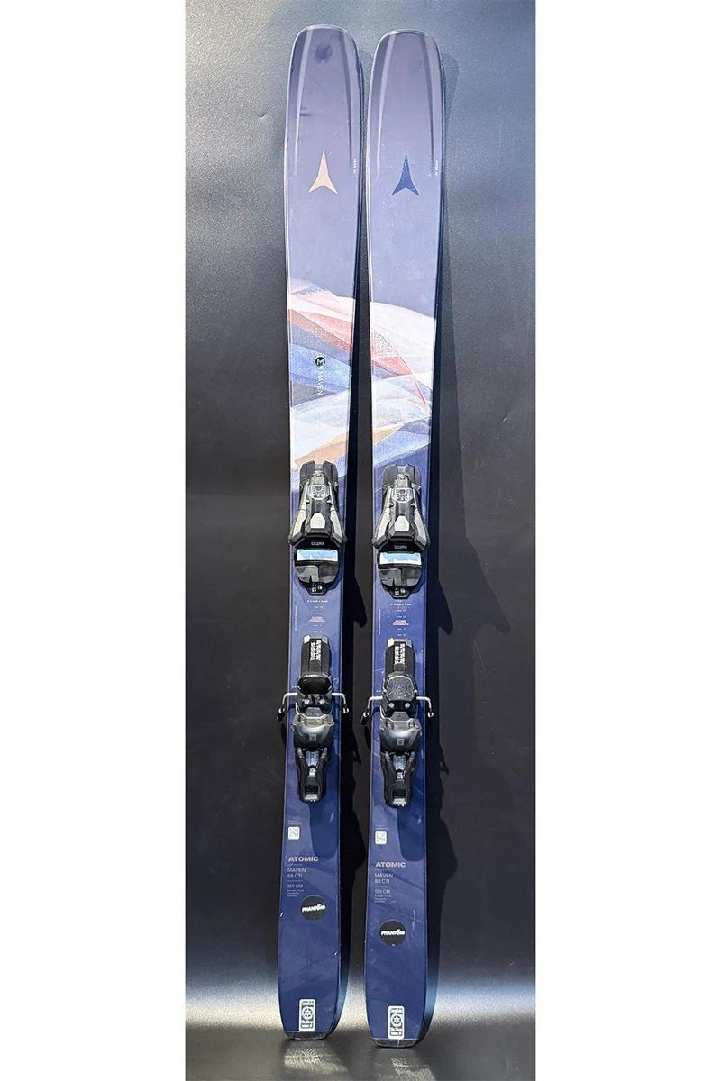 Atomic Maven 88 CTI Demo Skis With Strive 11 Demo Bindings - 25/26