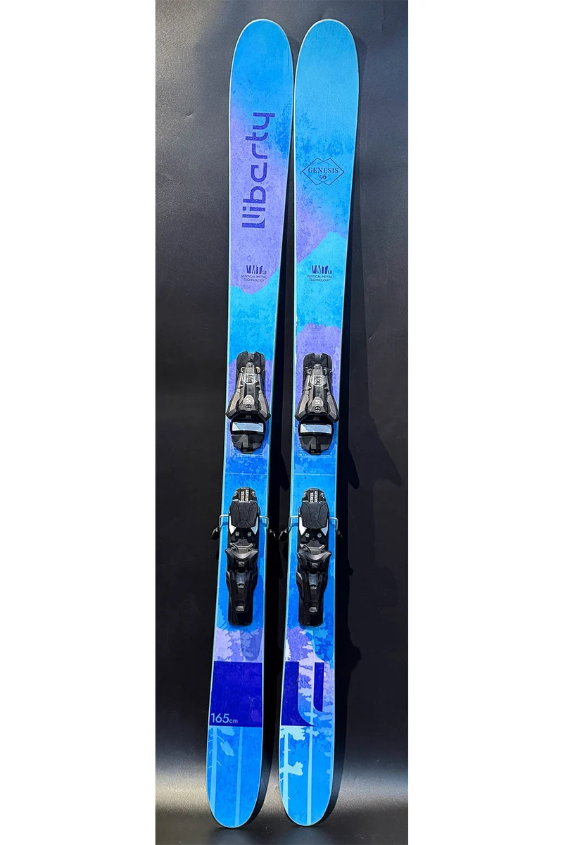 Liberty Genesis 96 Demo Skis With Strive 14 Demo Bindings - 25/26