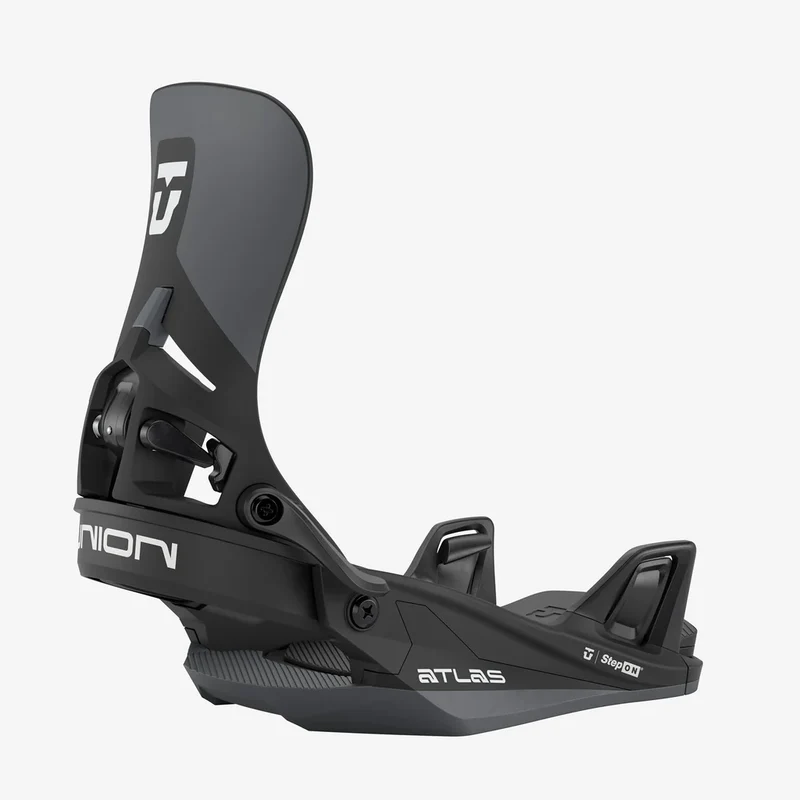 Union: 2026 Atlas Step On Snowboard Bindings (Black)