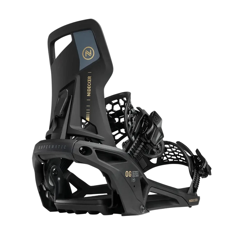 Nidecker: OG Supermatic® Snowboard Binding (Black)
