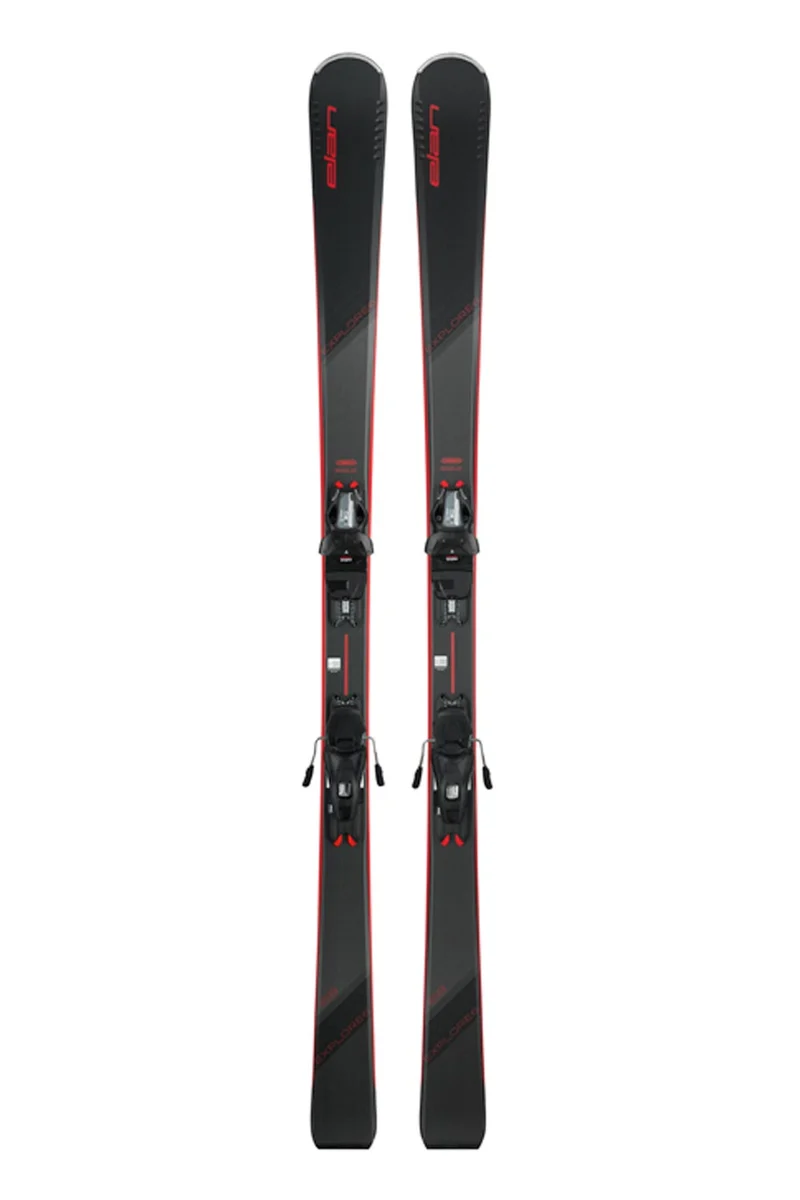 Elan Explore 6 Red LS System Skis - Men's - 23-24