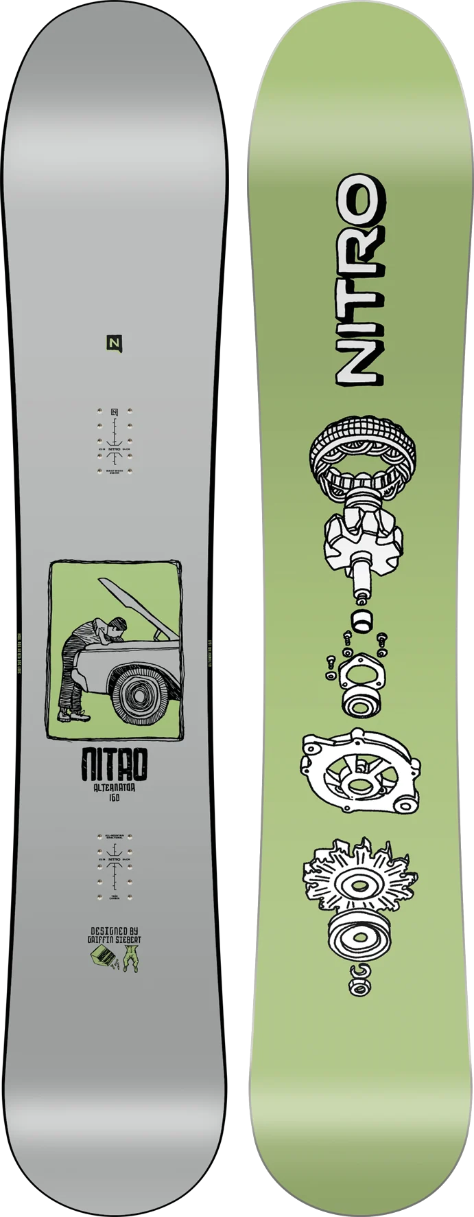 Nitro: 2026 Alternator Snowboard Deck