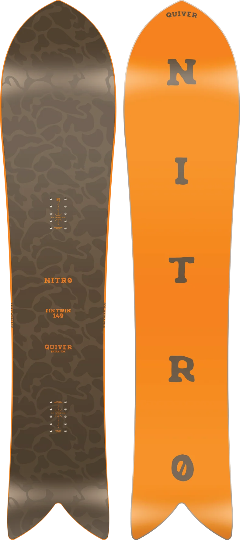 Nitro: 2026 Fintwin Snowboard Deck