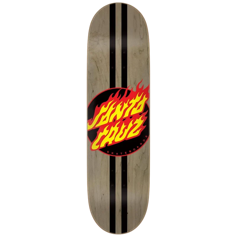 Flame Dot Stripes Deck