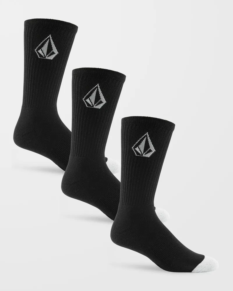 Full Stone Socken (3 pack) - Black