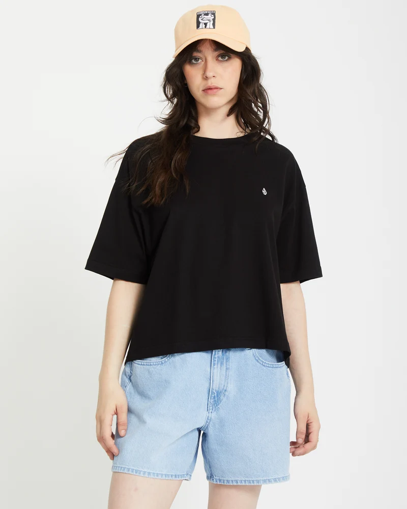 Stone Blanks Up T-Shirt - Black