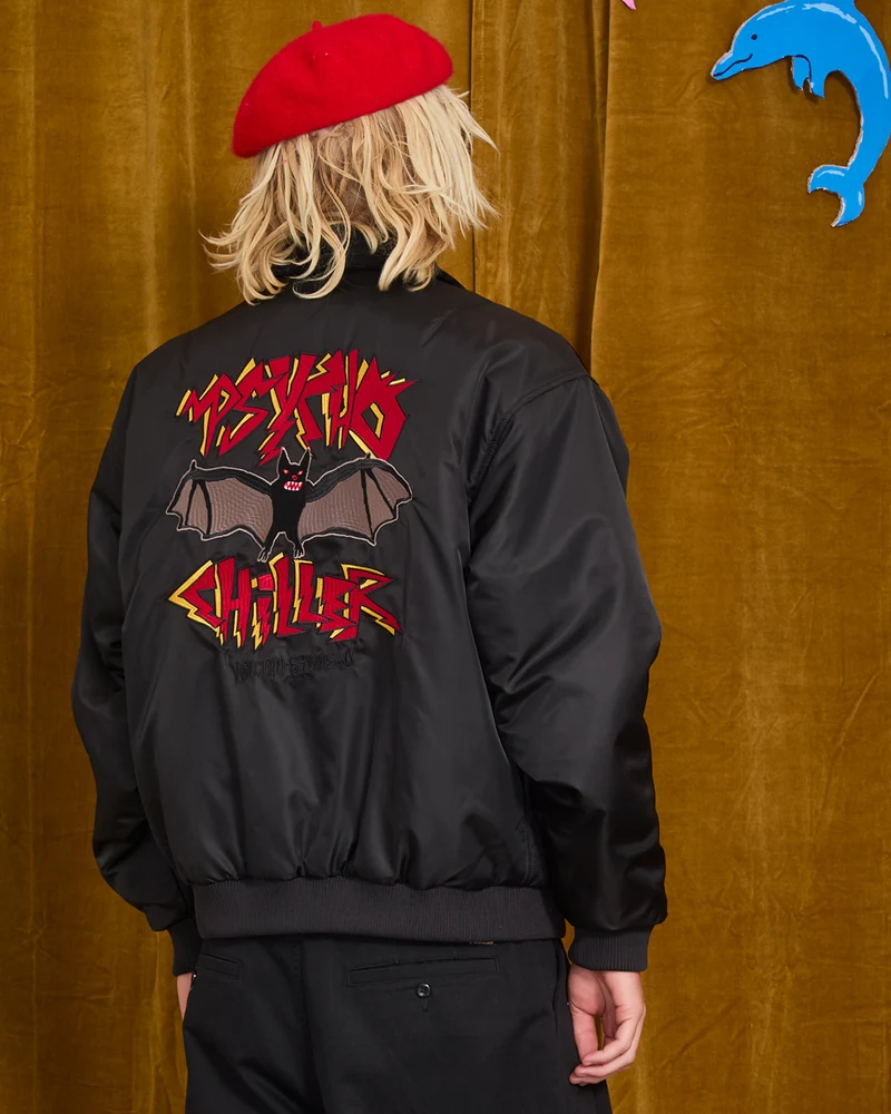 Ozzy Wendbare Bomberjacke - Black