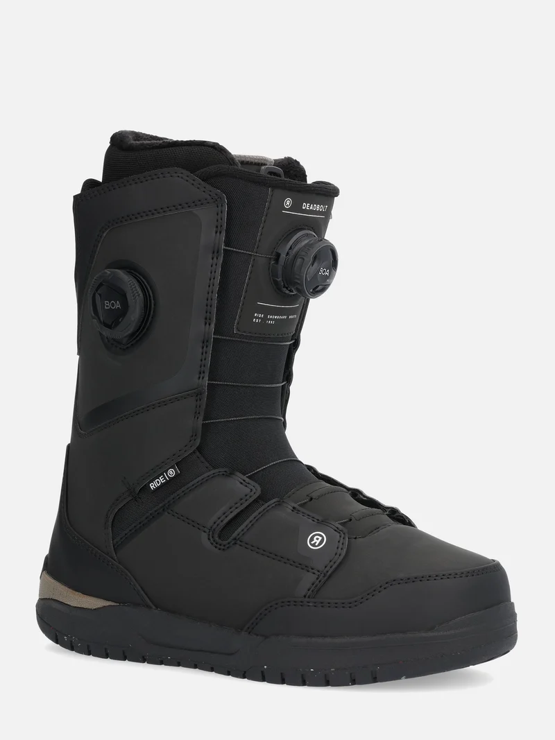 Ride: 2026 Deadbolt Zonal Snowboard Boots (Black)