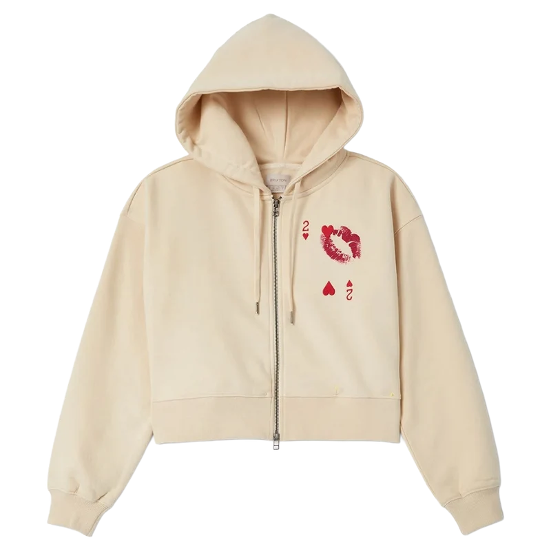 Kissing Hearts Zip Hoodie