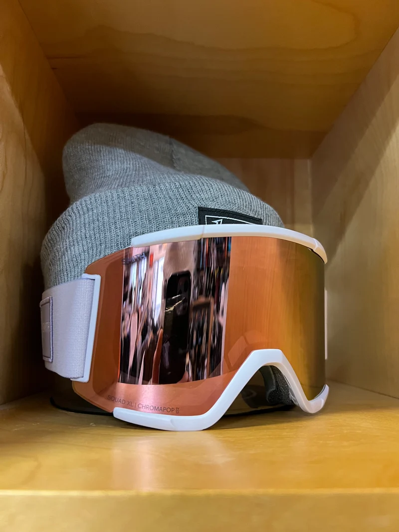 Smith Squad XL - Lunar Fog + ChromaPop™ Everyday Rose Gold Mirror + Storm Rose Flash