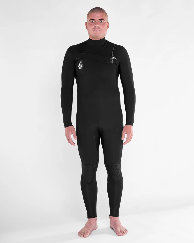 Modulator 4/3Mm Neoprenanzug mit Brustreißverschluss - Black