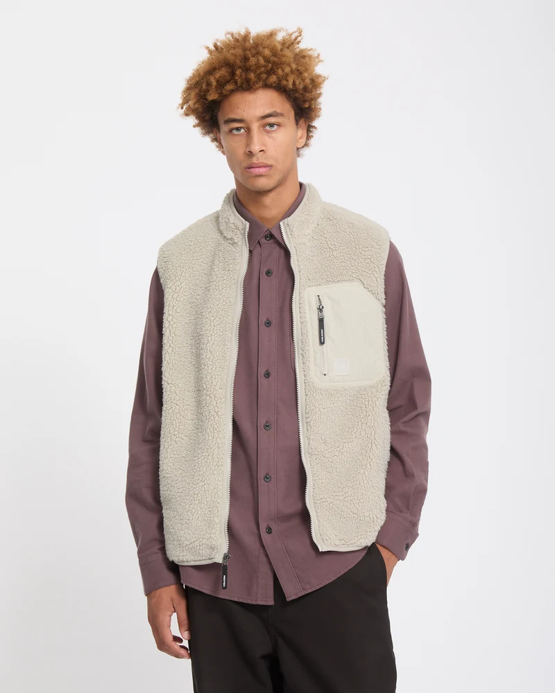 Muzzer Fuzzar Weste - Stone