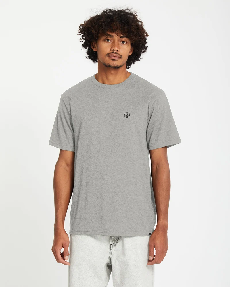 Circle Blanks T-Shirt - Heather Grey