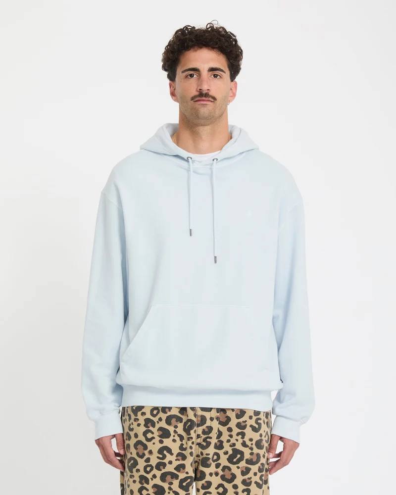 Single Stone Hoodie - Light Blue Acid