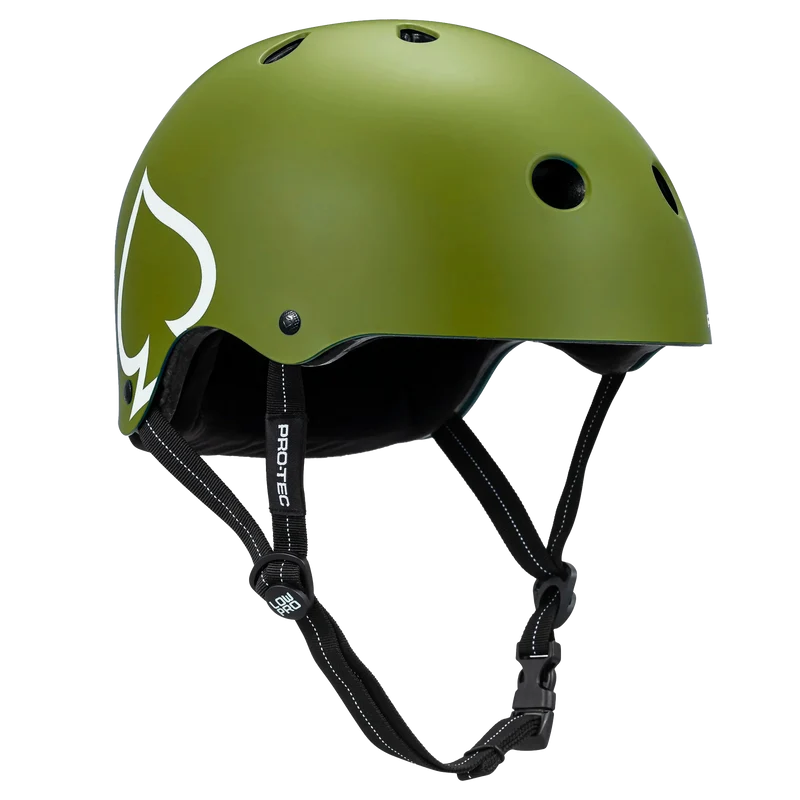 Protec: Low Pro Certified Helmet (Matte Army Green)