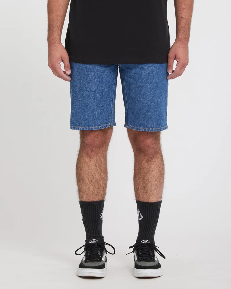 Solver Denim Shorts - Bold Blue