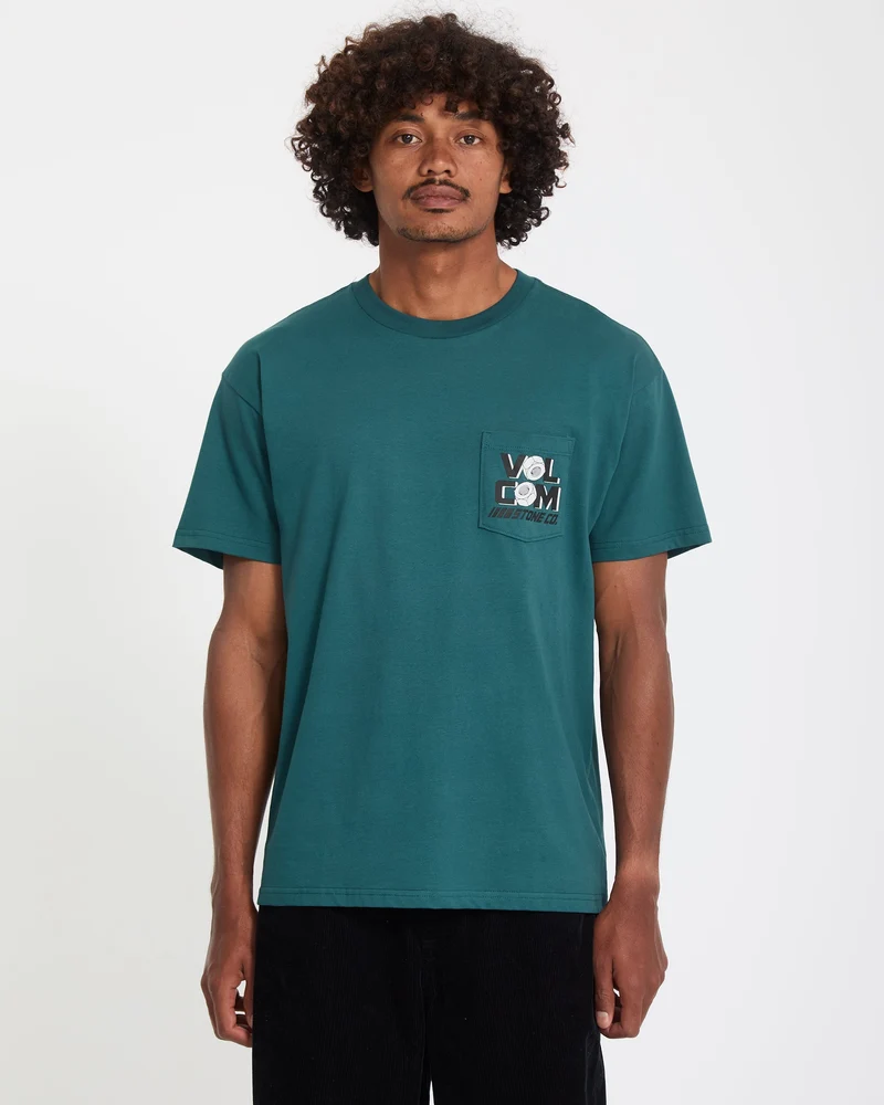 Parted Out Pocket T-Shirt - Rifle Green