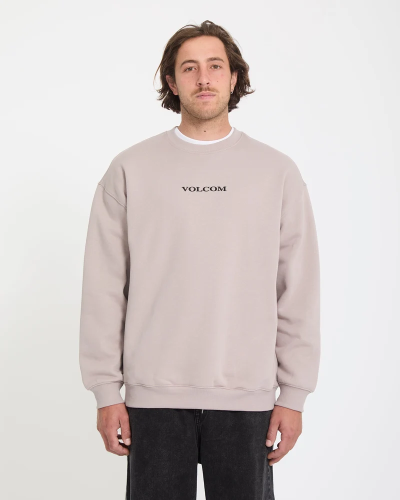 Volcom Stone Sweatshirt - Bark Brown