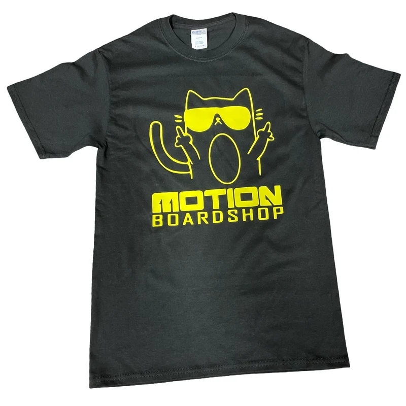 Motion: Motion Midge Kitty T-Shirt (Yellow Logo)