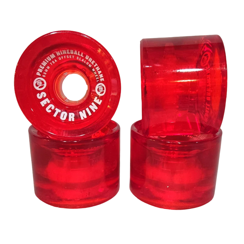 Sector 9: 69mm Nineballs 78a Longboard Skateboard Wheels