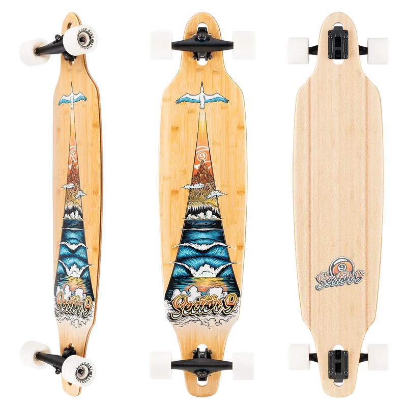 Sector 9: Lookout Take Off Longboard Complete